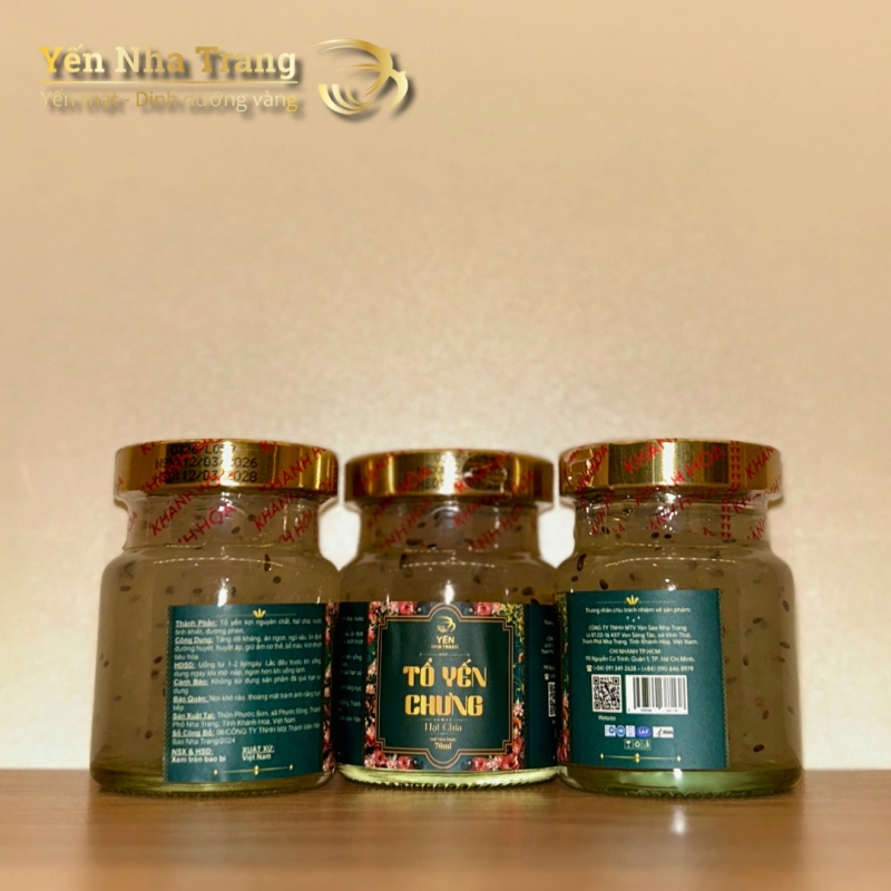Yến chưng tươi Hạt Chia